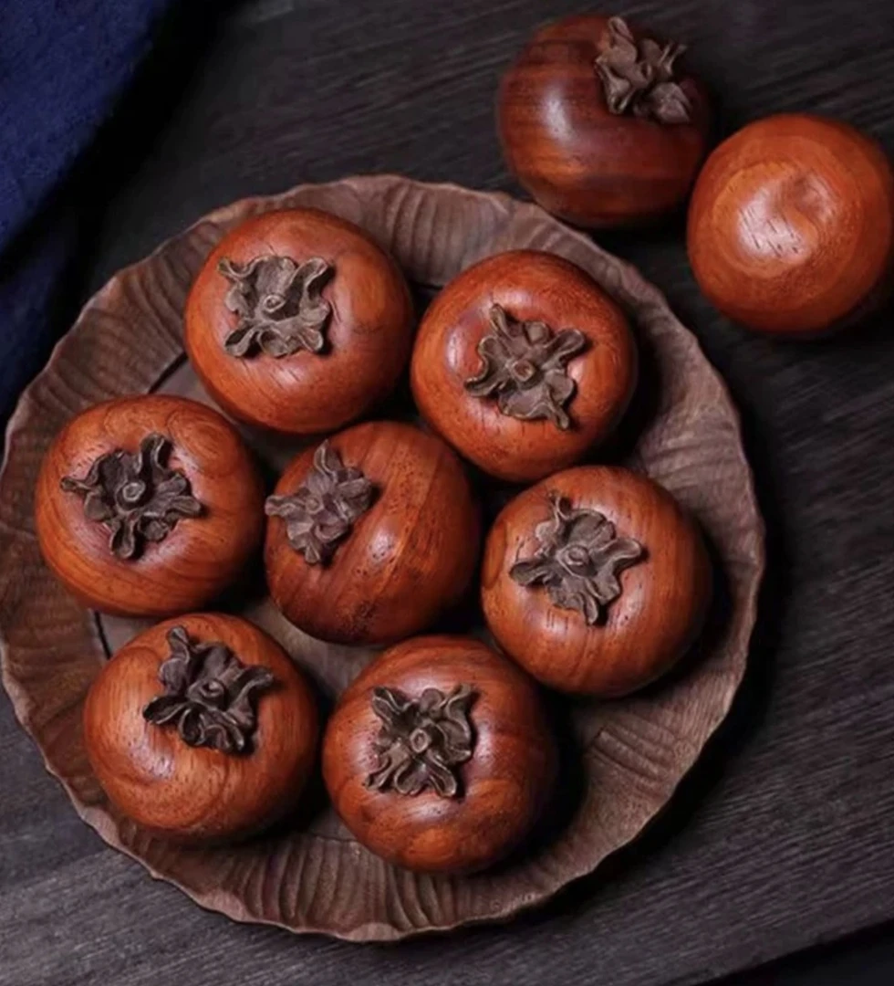 【陶韵 柿柿如意】单个摆件