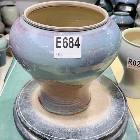 景德镇手工花盆手工