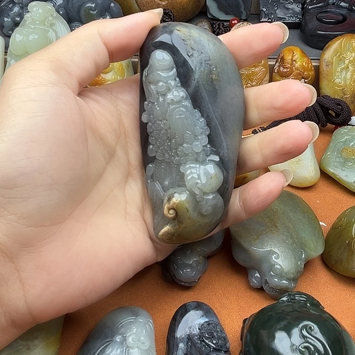 吊坠(不含链)未镶嵌和田玉