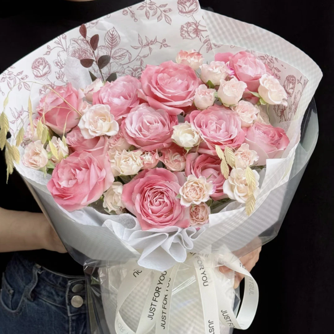 繁花似锦 见面 生日  祝福花束
