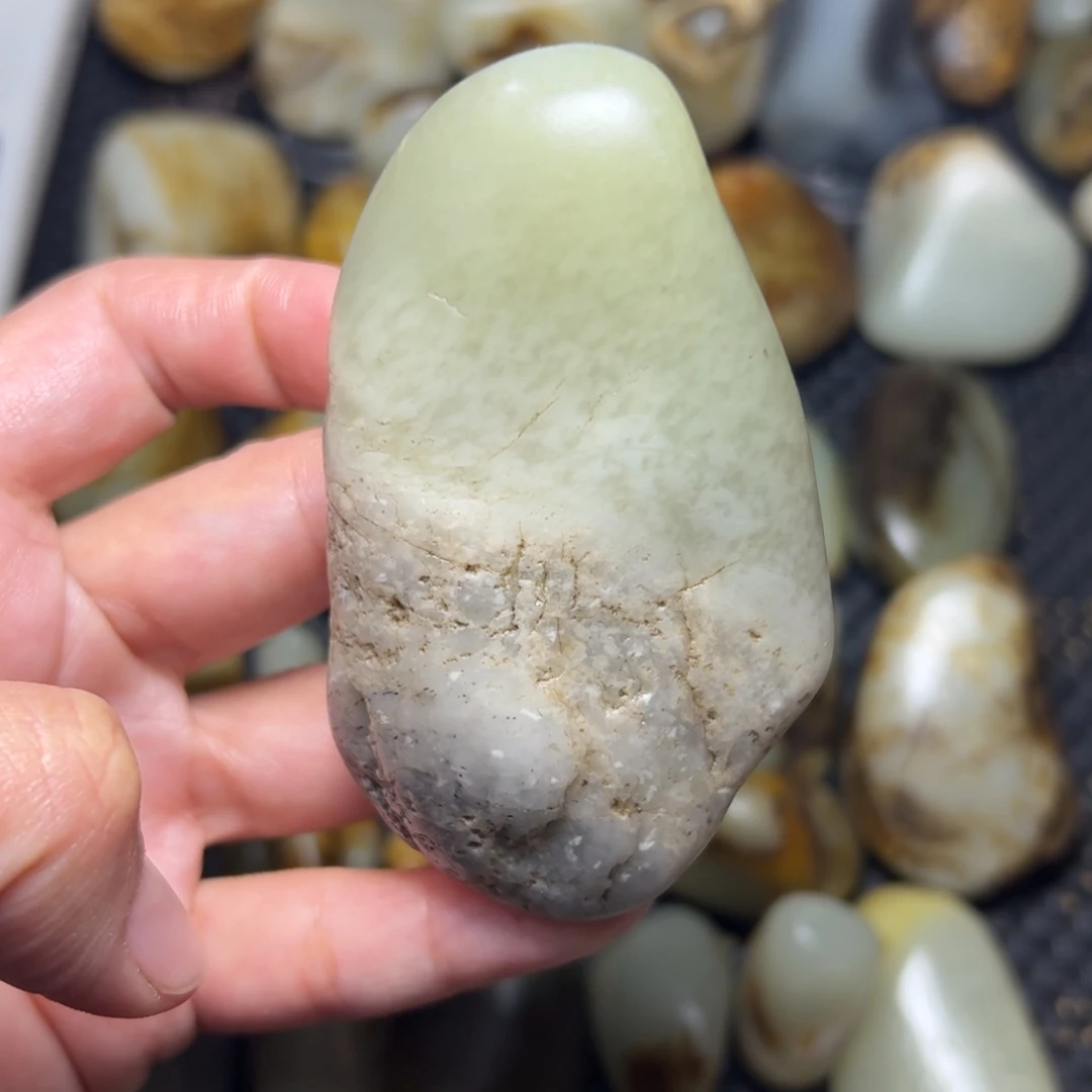 和田玉未镶嵌挂件14