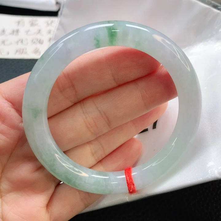 未镶嵌手镯翡翠55圆