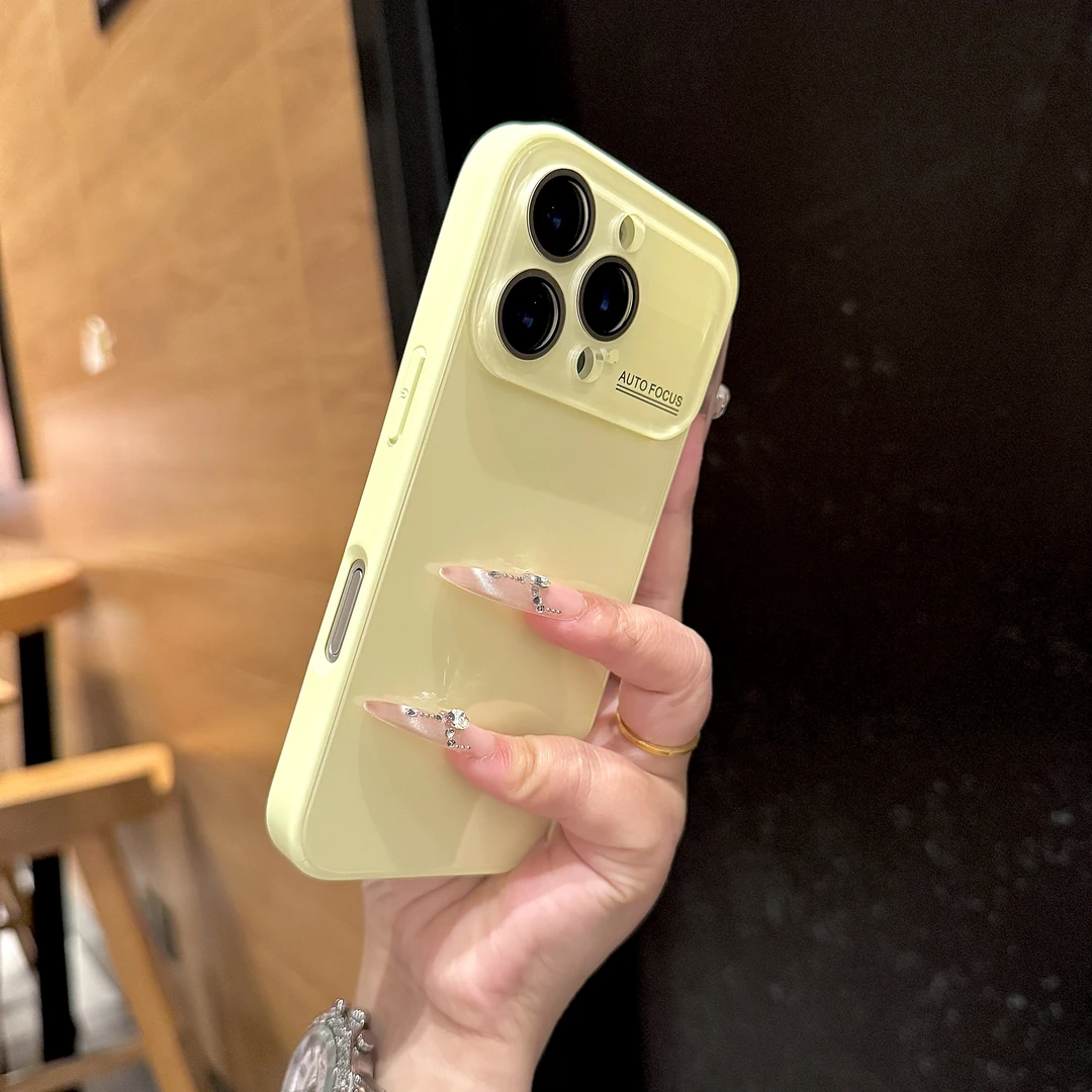 玻璃冰感秒变17适用苹果16手机壳iPhone15promax全包14pro网红13