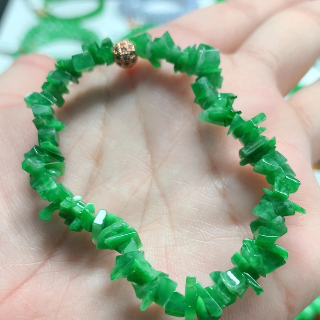 翡翠未镶嵌手链翡翠