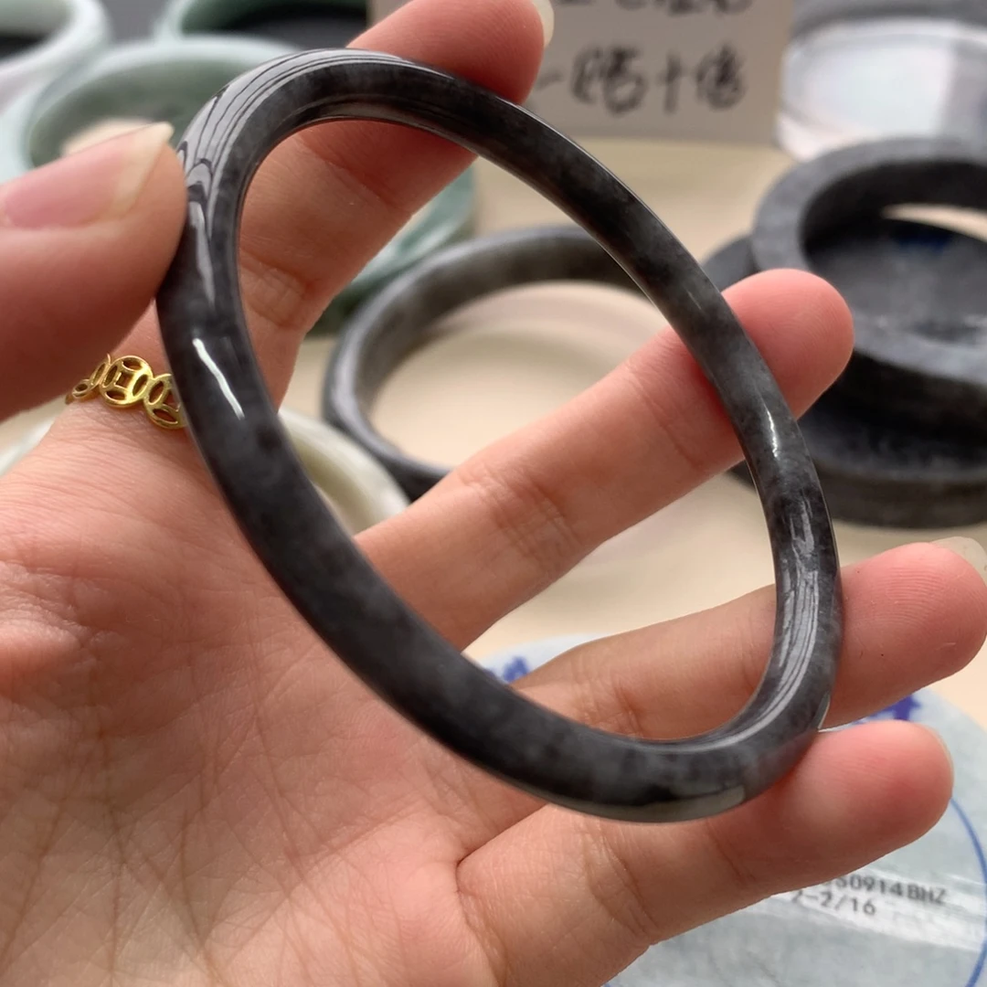 定制翡翠圆条52.5未镶嵌晞**啦