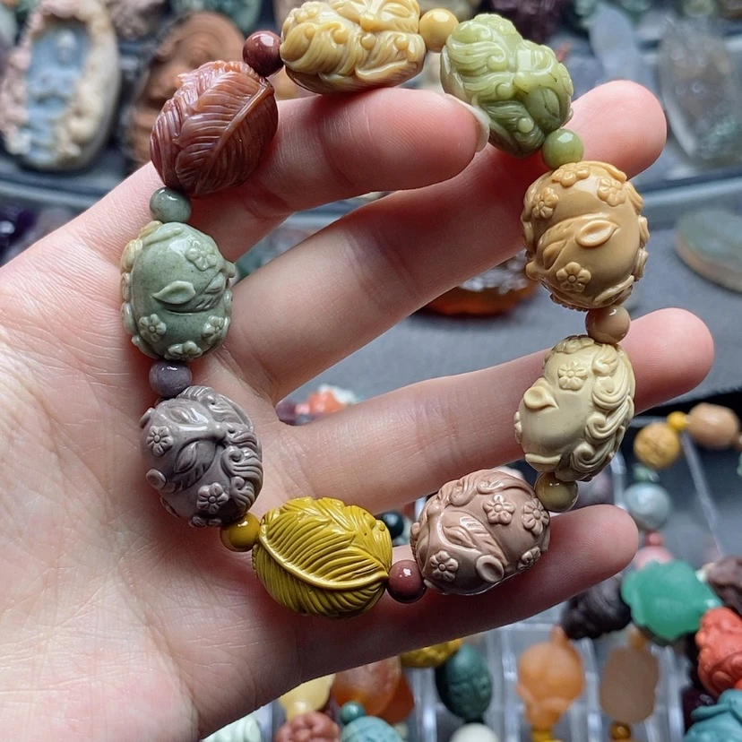 【闪购商品】未镶嵌手串定制石英质玉