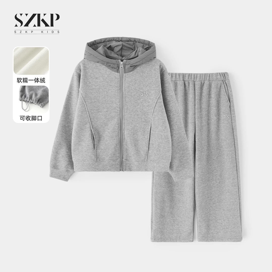 SZKP冬季新款女童洋气两件套中大童休闲时尚儿童套装BGTD556231