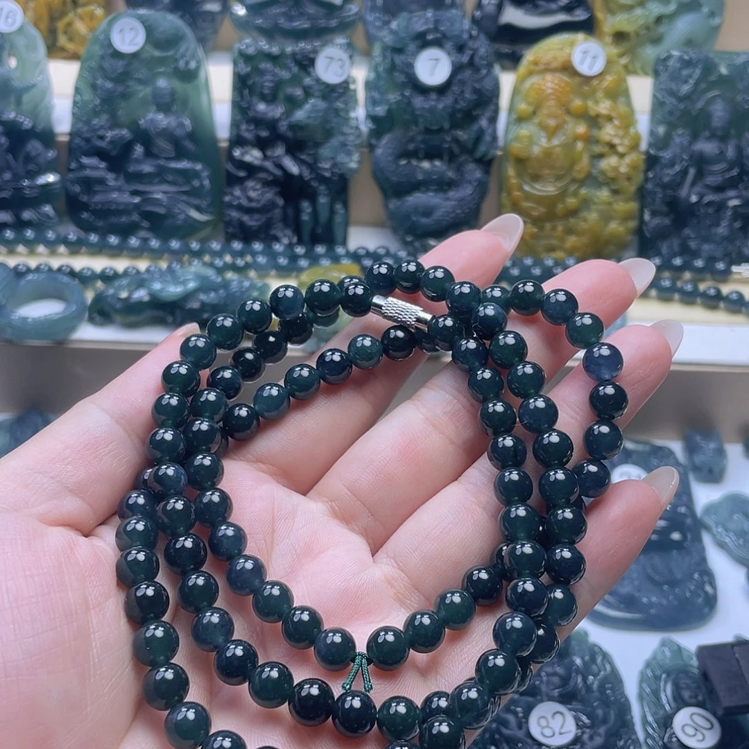 颈饰未镶嵌翡翠翡翠未镶嵌