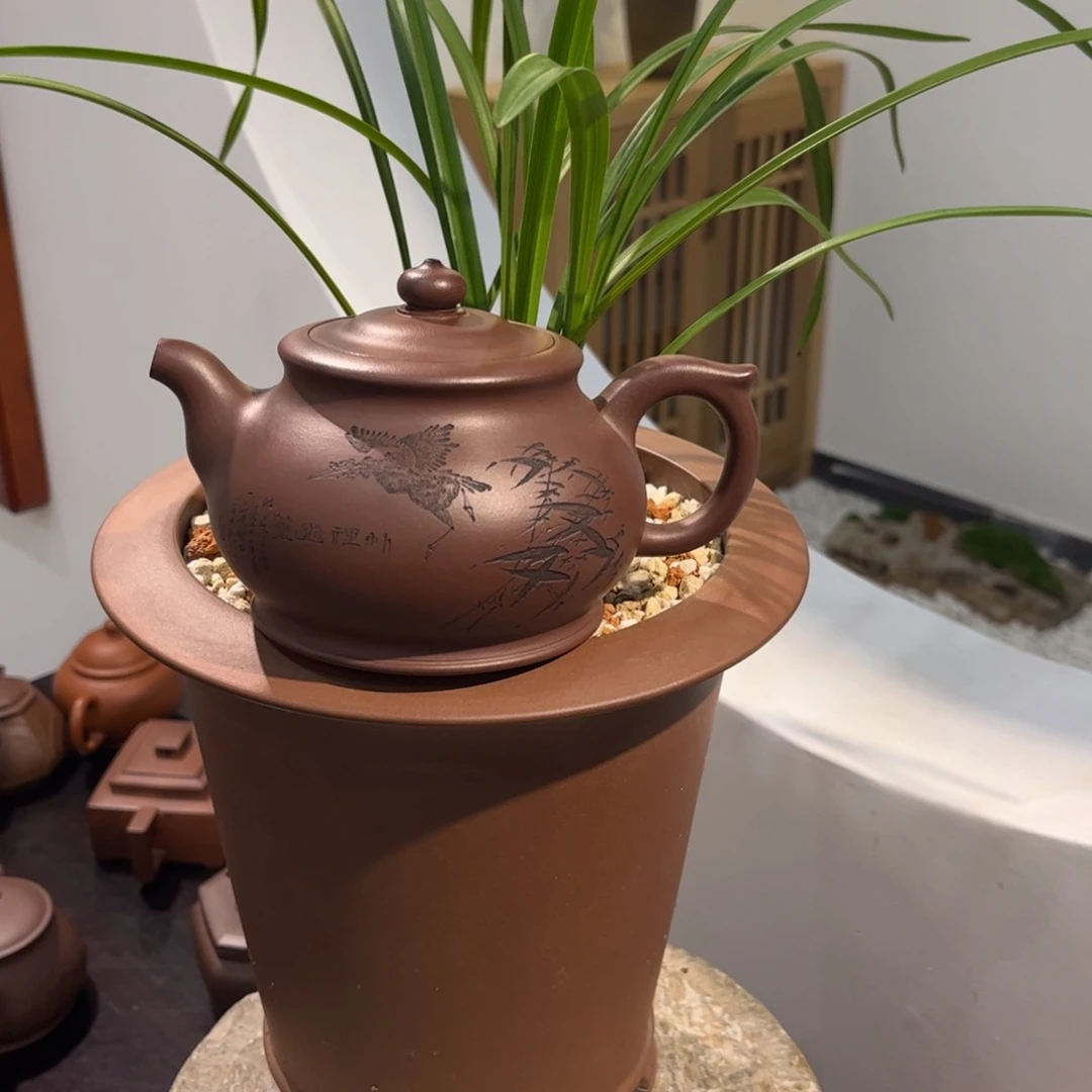 紫砂茶壶吃****了紫砂 原矿泥料