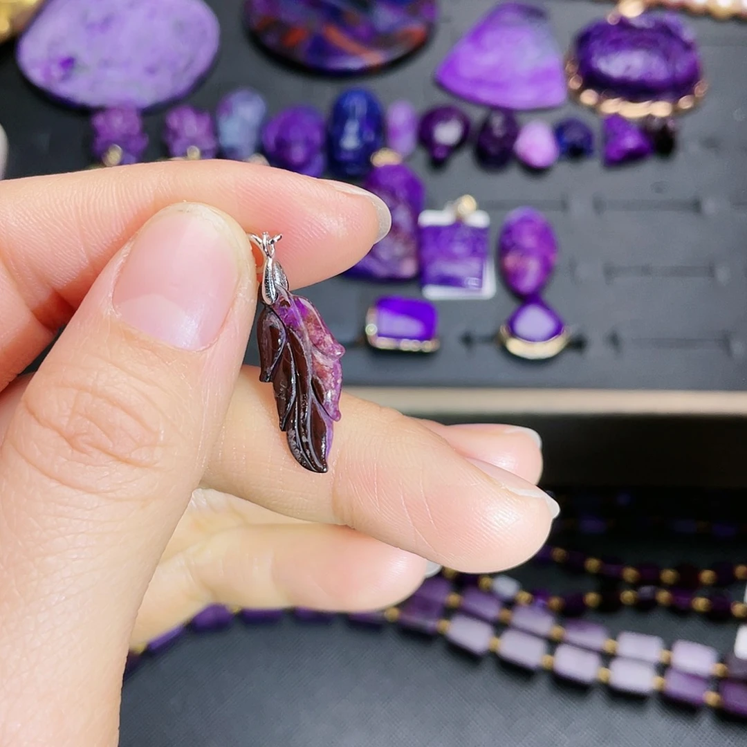 苏纪石（舒俱来）提溜银S925镶嵌