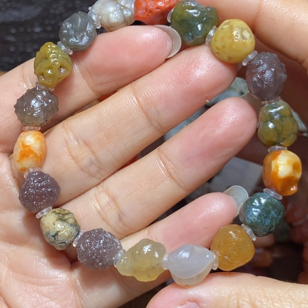 玛瑙/玉髓未镶嵌珠宝半成品