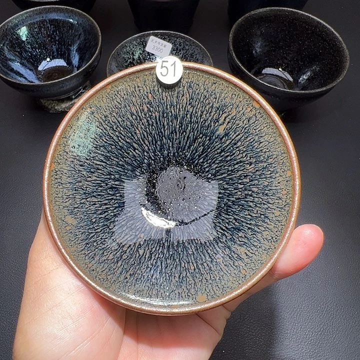 茶盏龙窑柴烧建盏