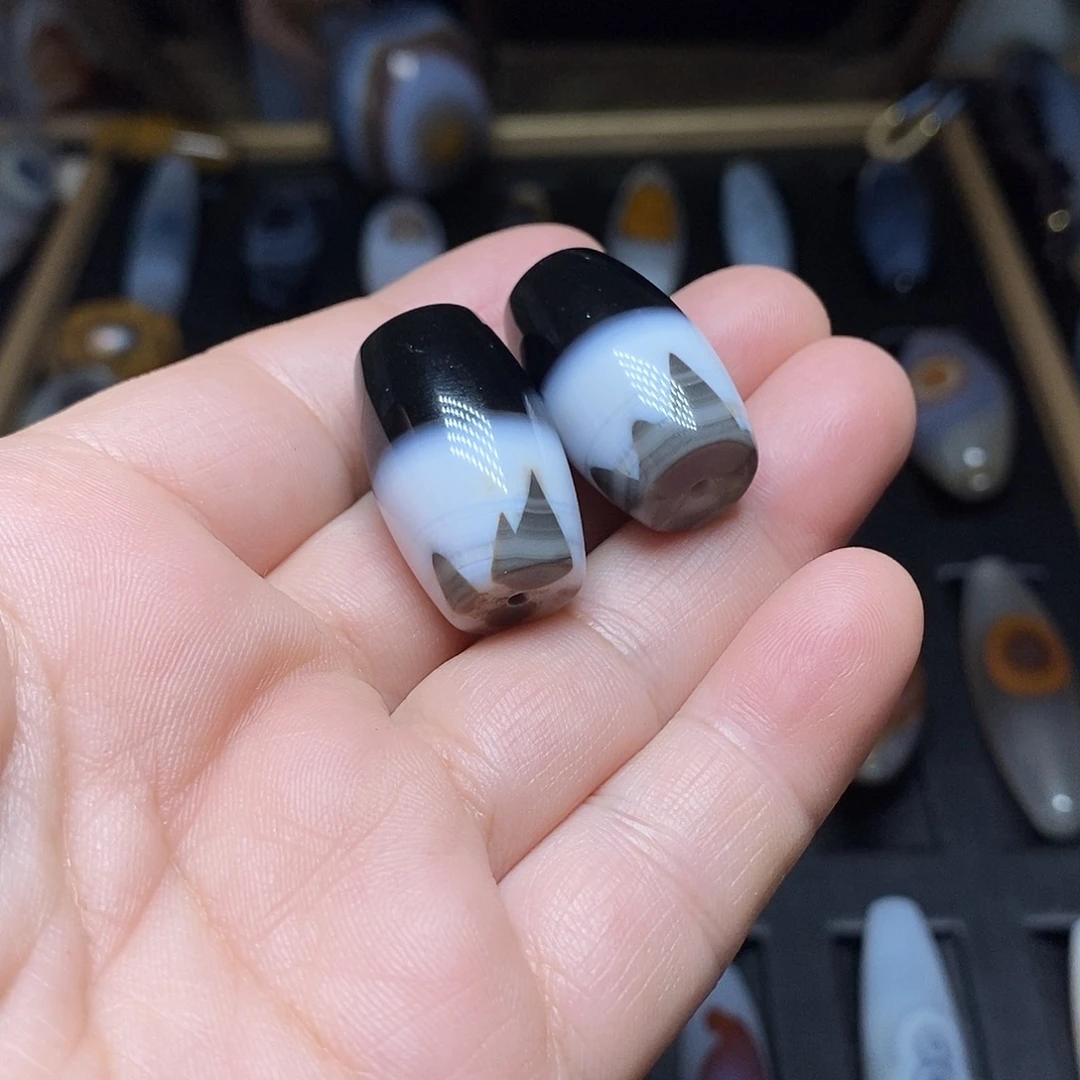 用***安玛瑙/玉髓合金颈饰