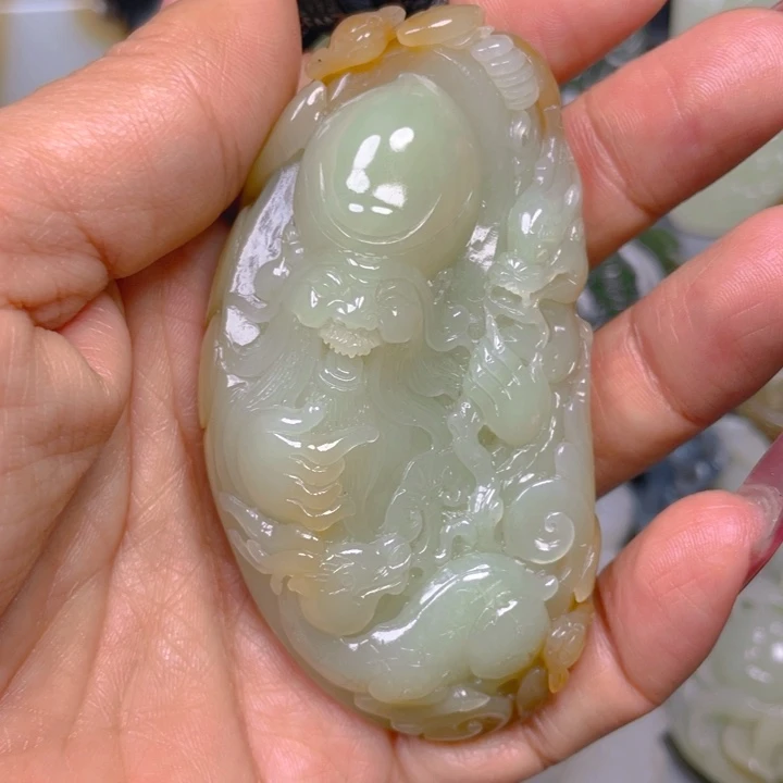 和田玉挂件未镶嵌