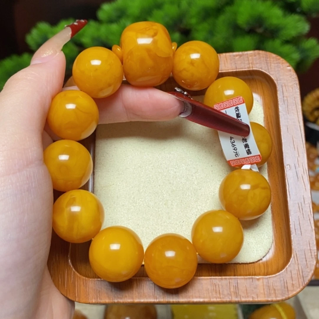 【闪购商品】手链蜜蜡未镶嵌手串
