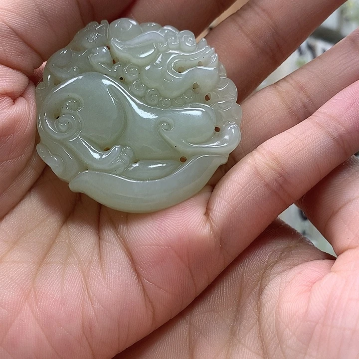 颈饰未镶嵌和田玉