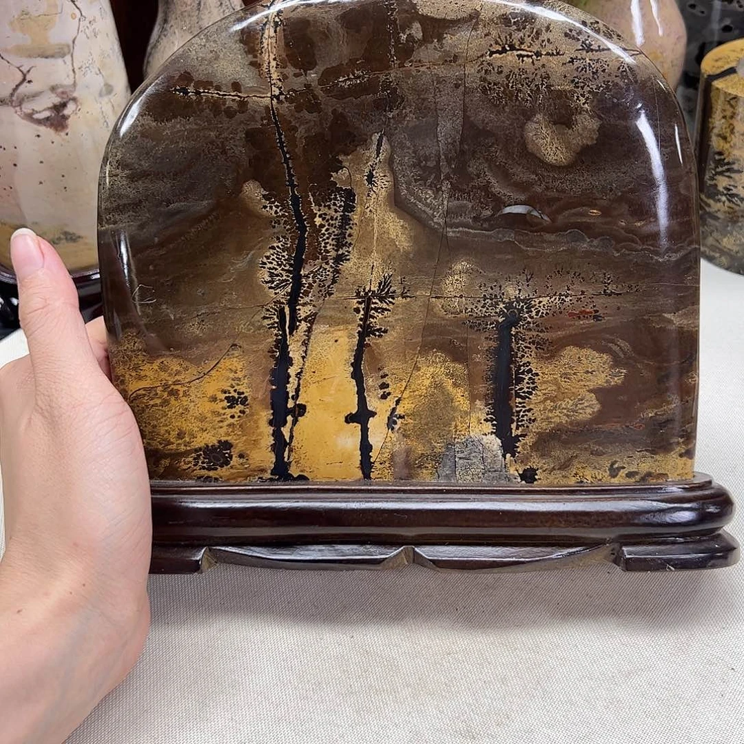 广西石天然国画石