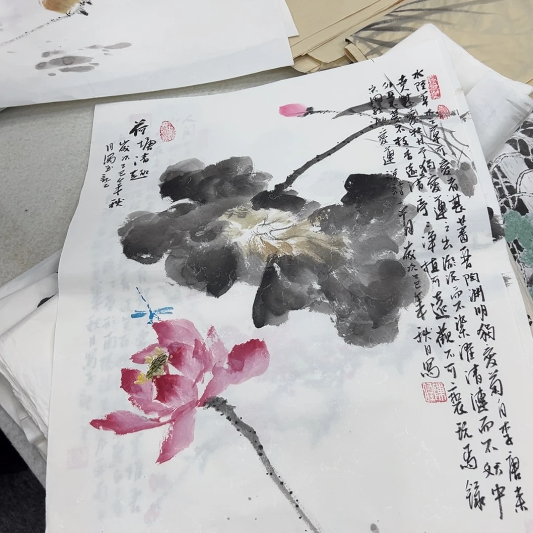 国画卖字画的小伙伴