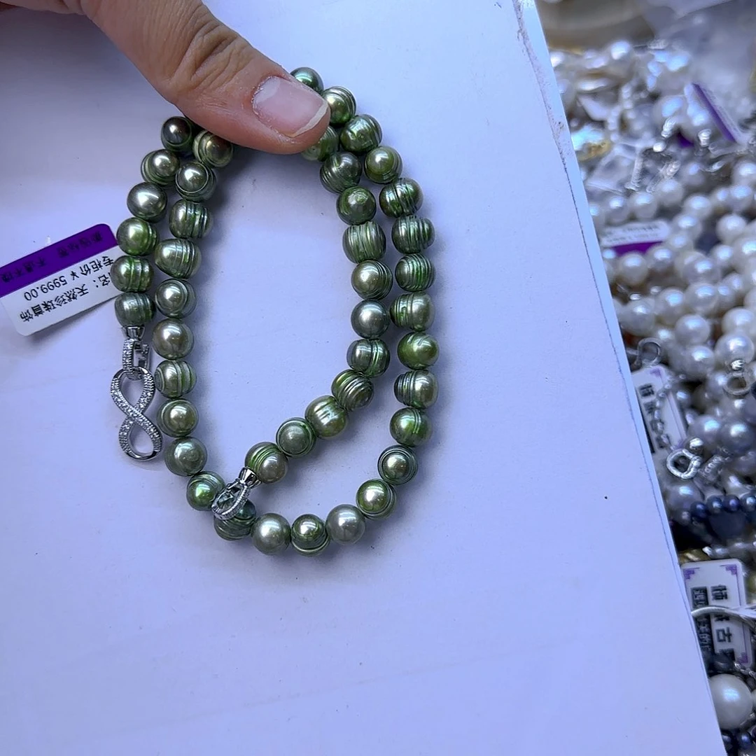 未镶嵌项链定制470淡水珍珠