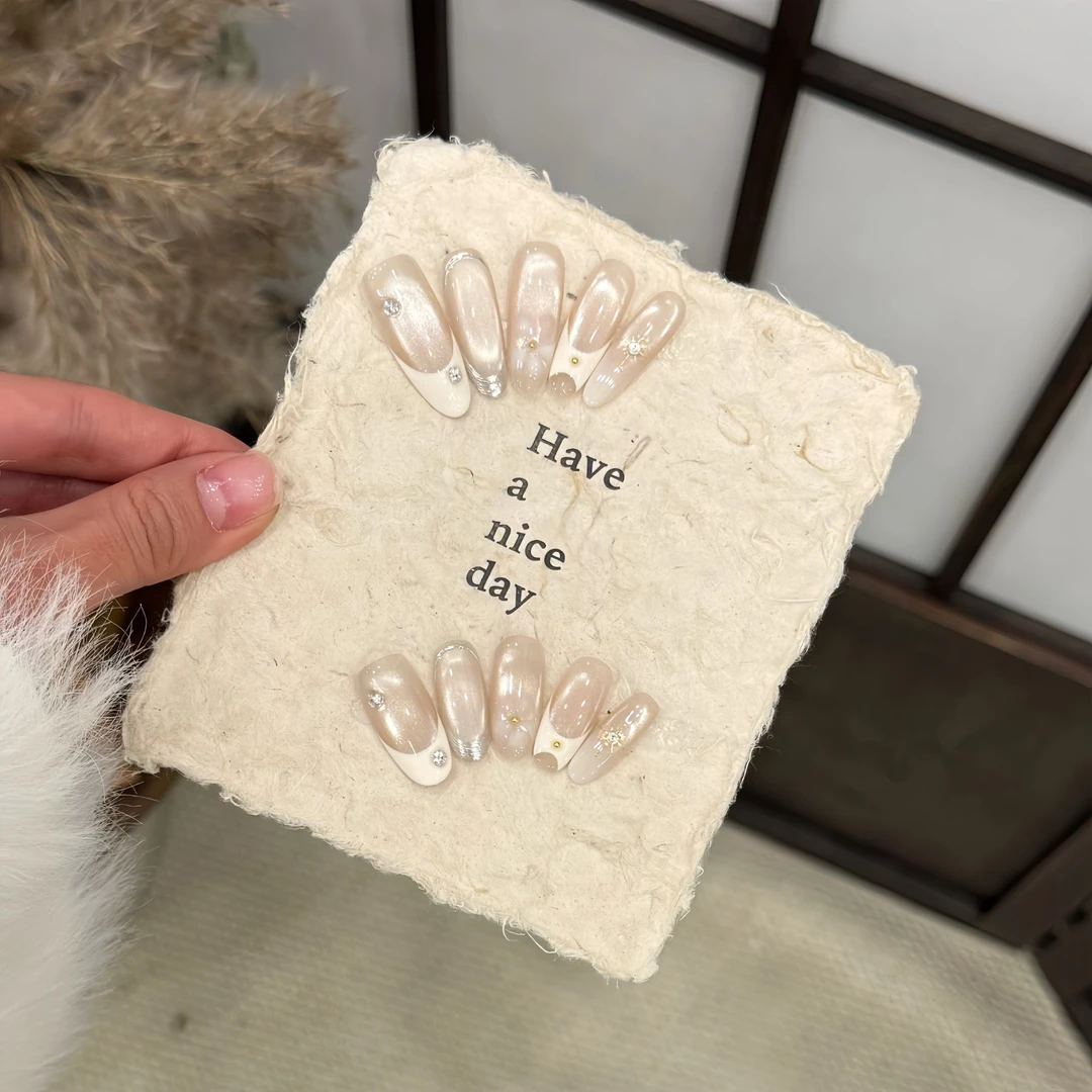 R-似水流年-XingHeJiYu轻奢高定美甲 10片装