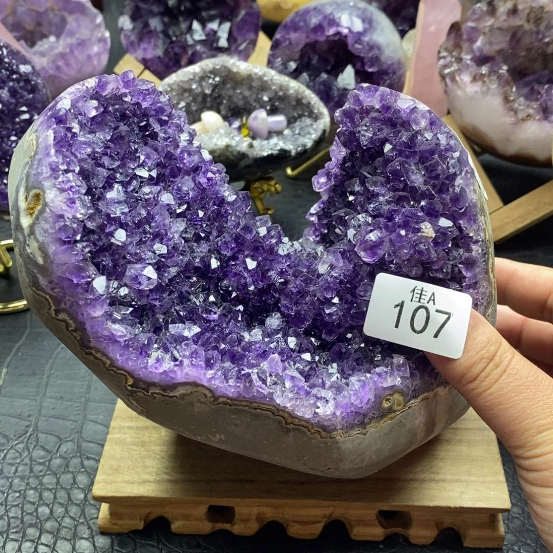 未镶嵌大型摆件（非配饰）紫晶昱****询
