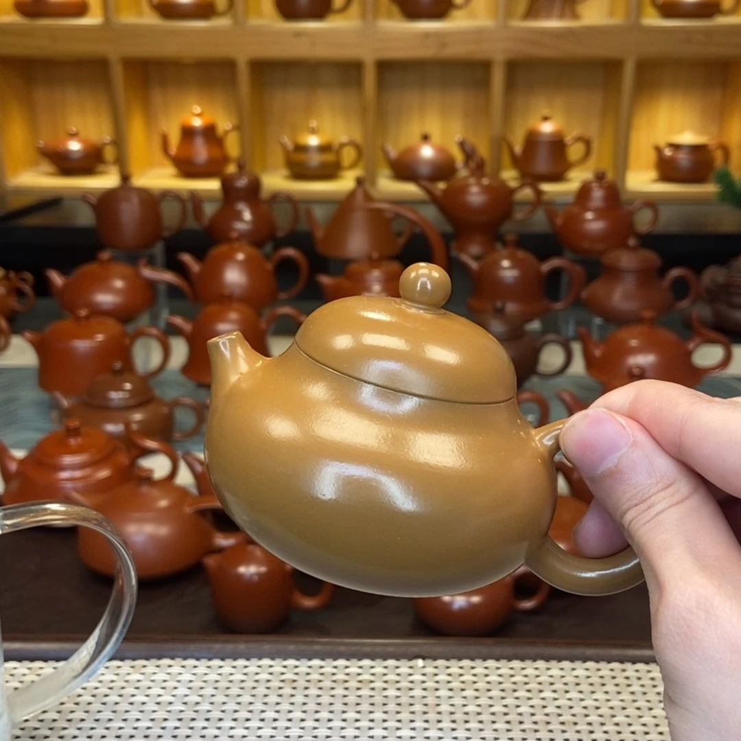 茶壶紫砂潮州手工艺手拉壶