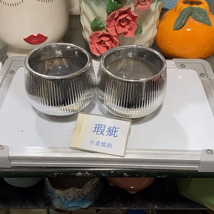 紫砂花盆多肉植物盆瑕疵有孔