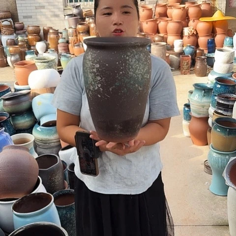 口20高30一个盆子。