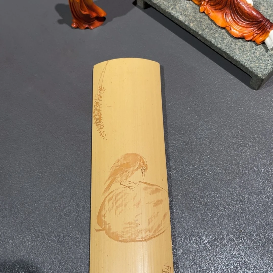 木质漏 茶则竹子工艺品