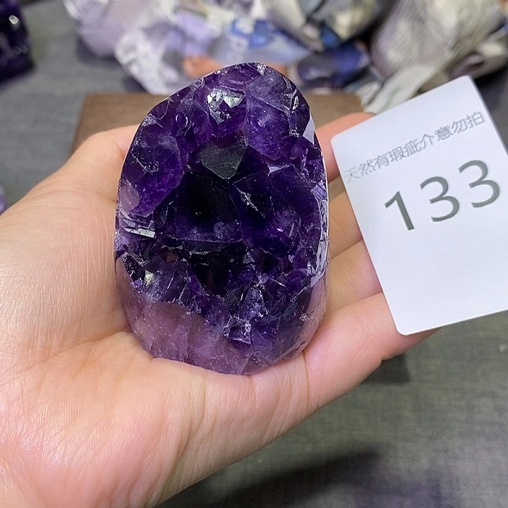未镶嵌珠宝半成品紫晶