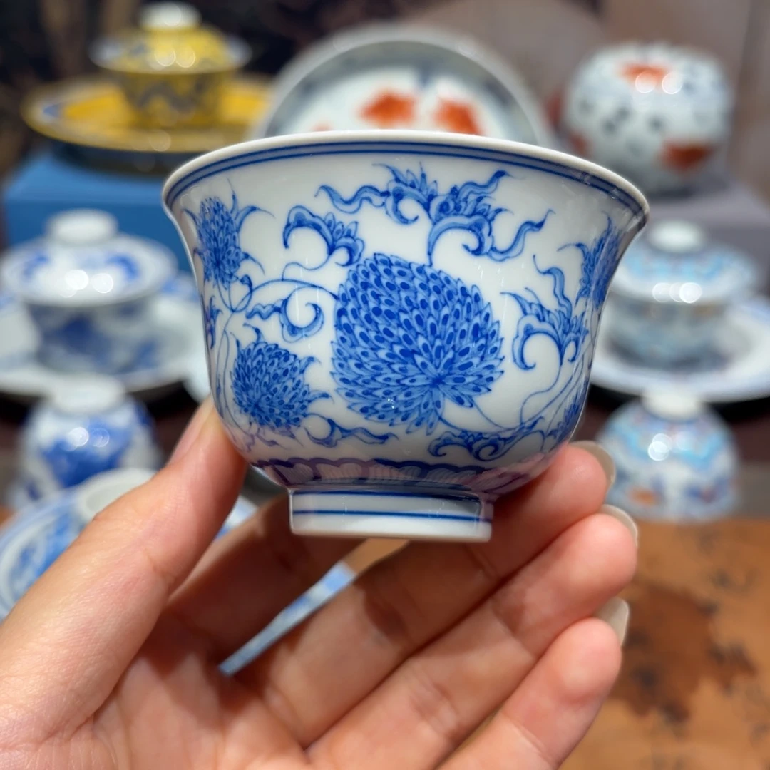 手工手绘陶瓷茶具