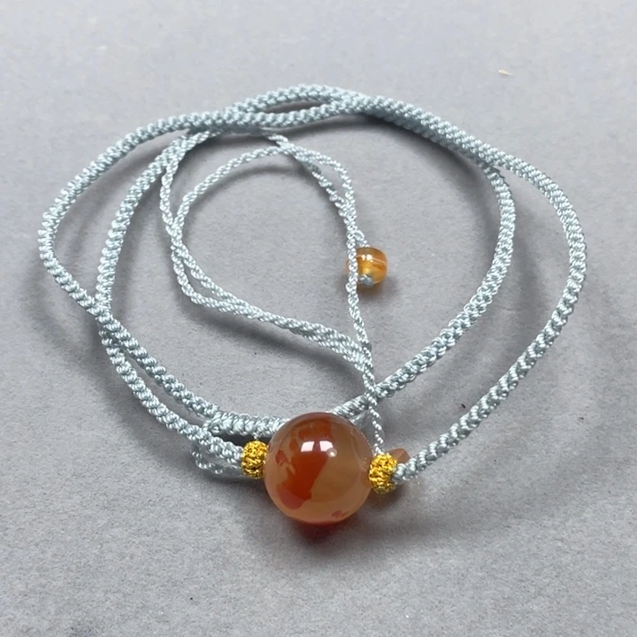 南红玛瑙手链未镶嵌