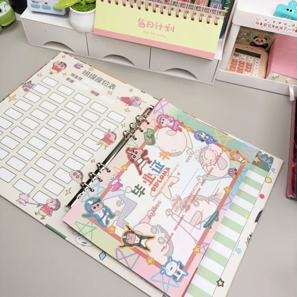 1本小新同学录可爱卡通毕业纪念册六年级初高中留言册通讯录