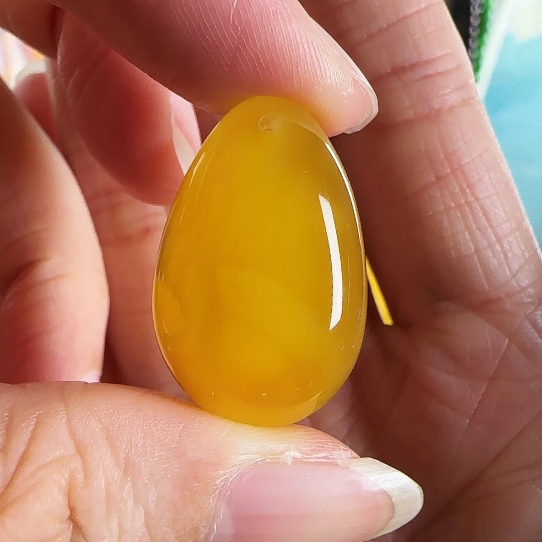 蜜蜡未镶嵌颈饰蜜蜡小水滴