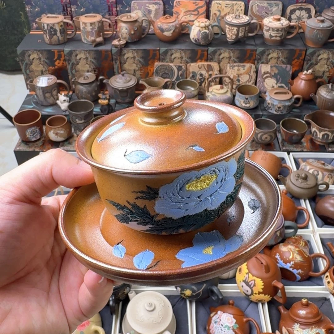 茶壶紫砂130cc原矿精工半手