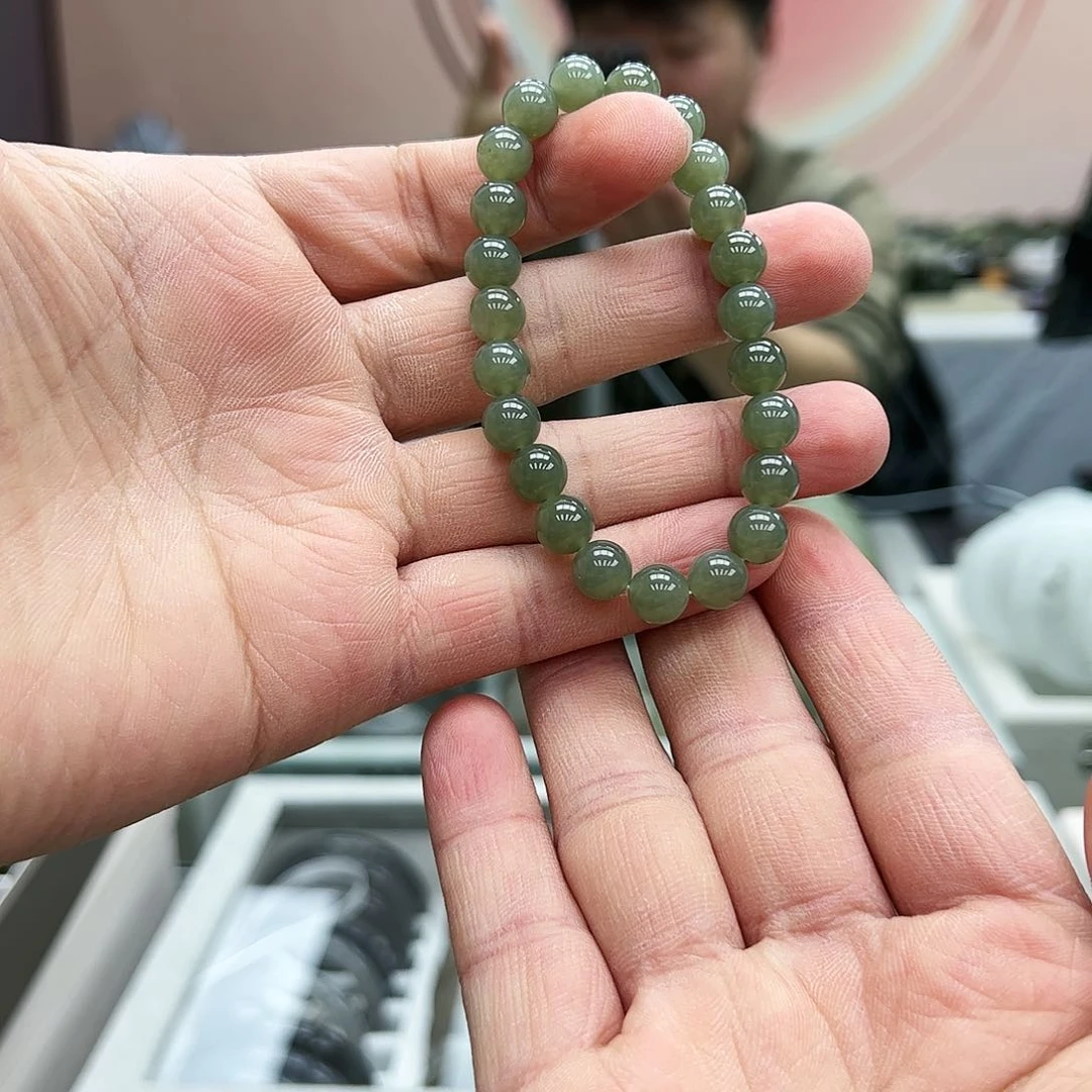 和田玉手串未镶嵌