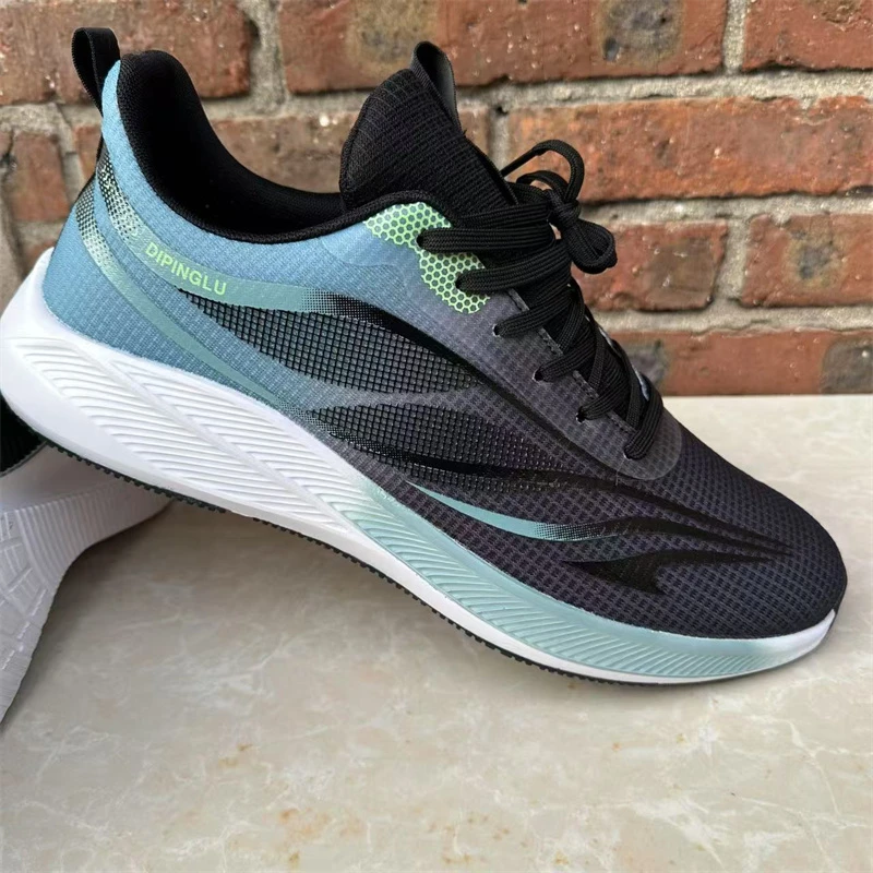 特大码56减震透气跑步鞋55缓震回弹跑鞋休闲加大男鞋夏季网面轻便