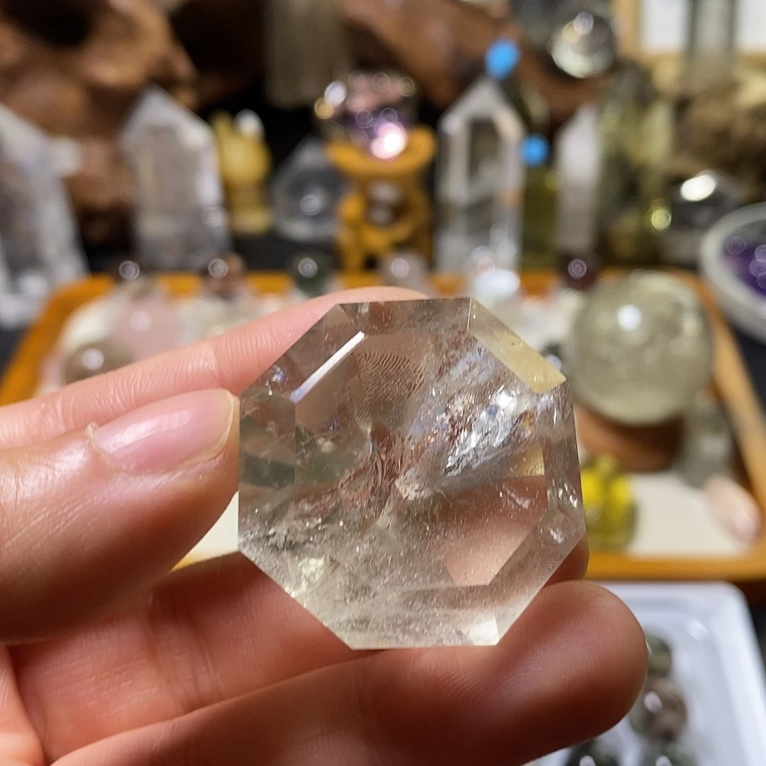 茶水晶未镶嵌水晶
