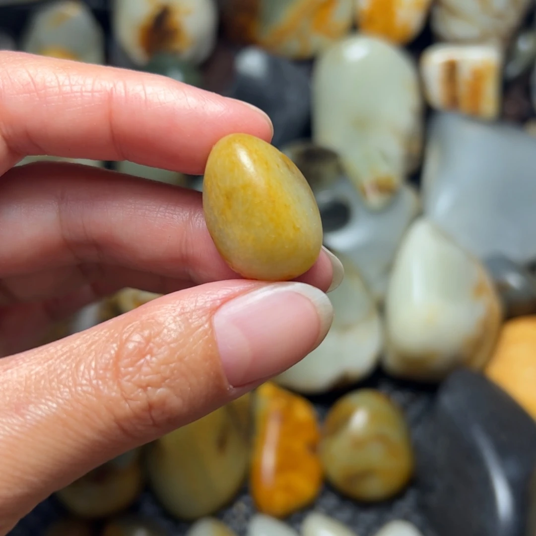 和田玉未镶嵌挂件18