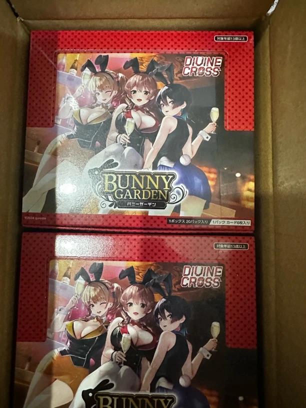 【拆盒】DC卡牌DIVINE CROSS兔兔秘密花园补充包