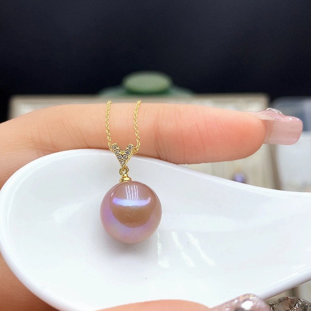 淡水珍珠颈饰合金