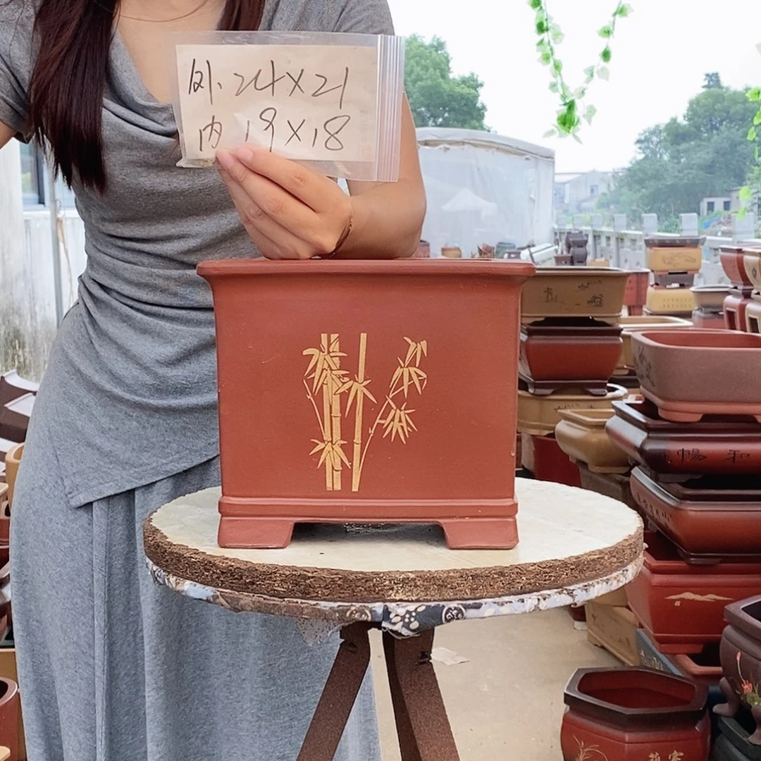 花盆段泥紫砂花盆