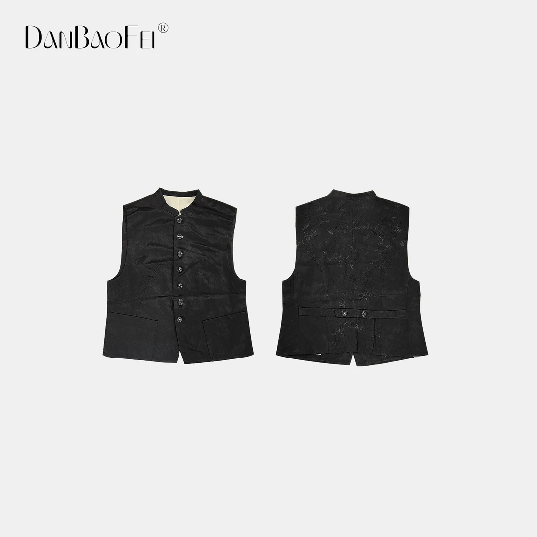 [KK] 金属丝 扣带马甲小众设计 YLM00629