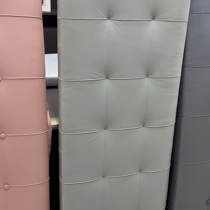 1.5灰色床头靠背软包布艺清仓不退不换瑕疵