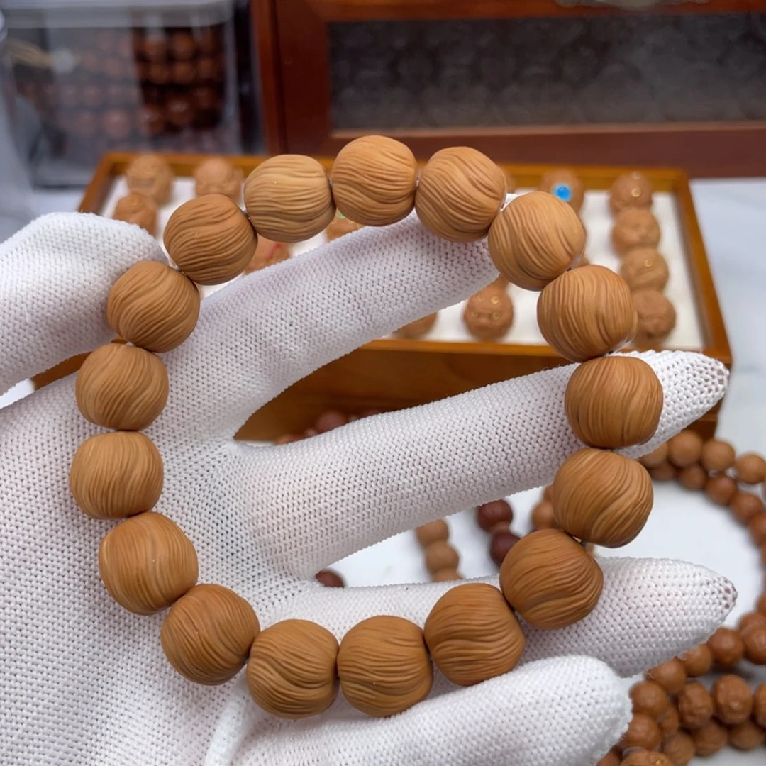 猴头核桃手串猴头核桃雕刻