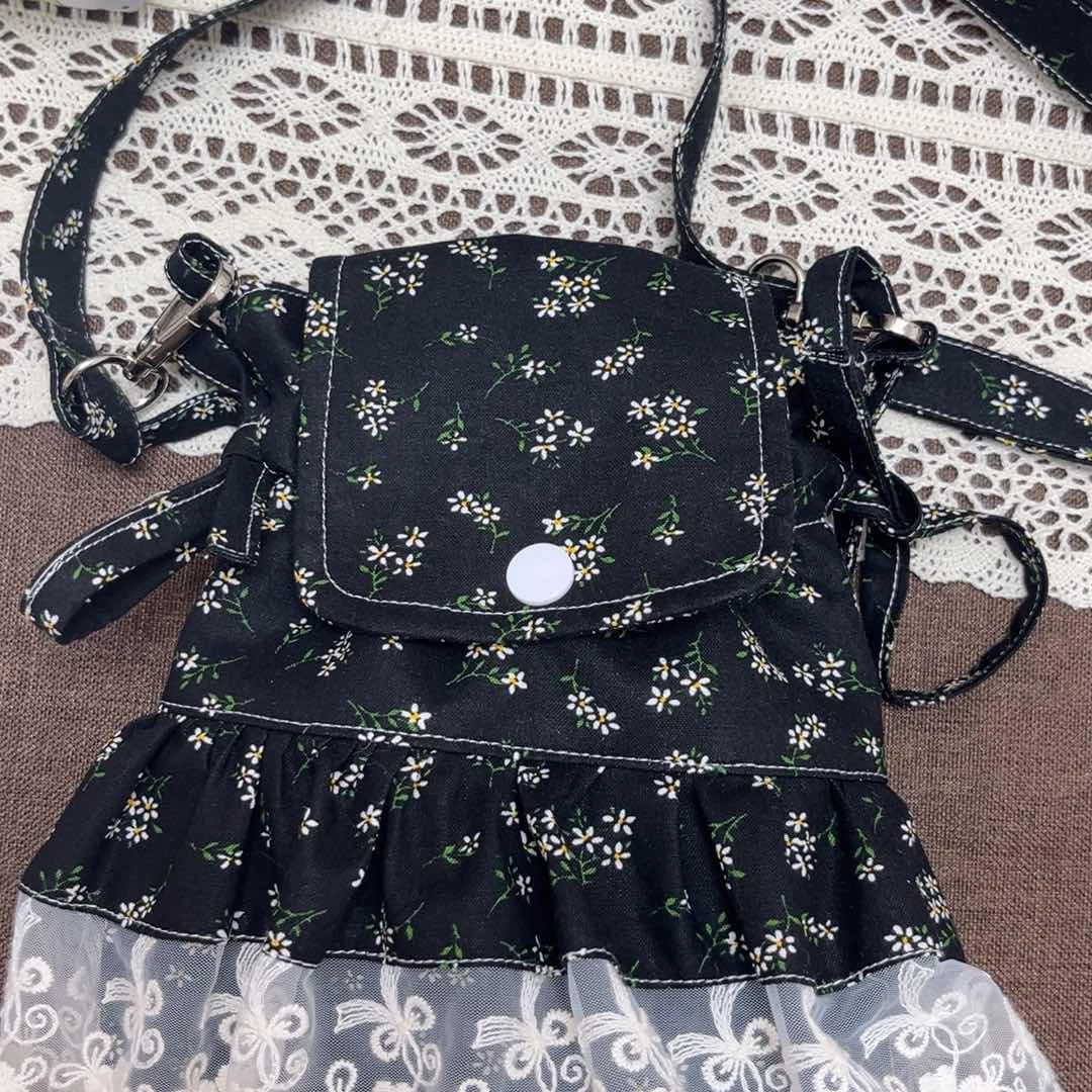 【闪购商品】帆布束口斜挎包