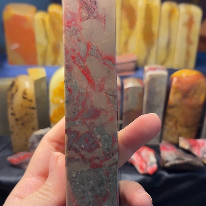 昌化石昌化鸡血印章