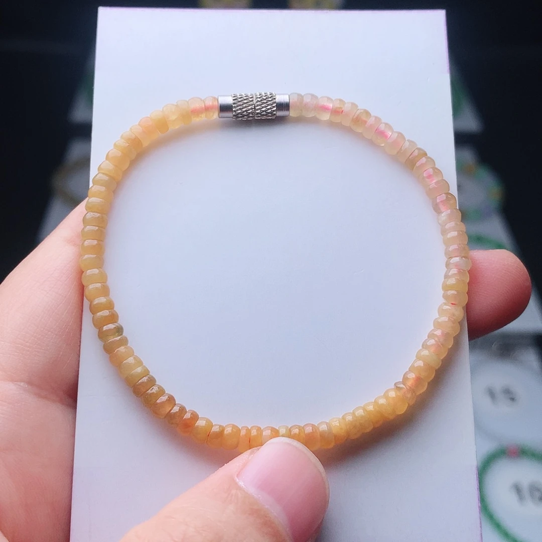 翡翠未镶嵌手链翡翠