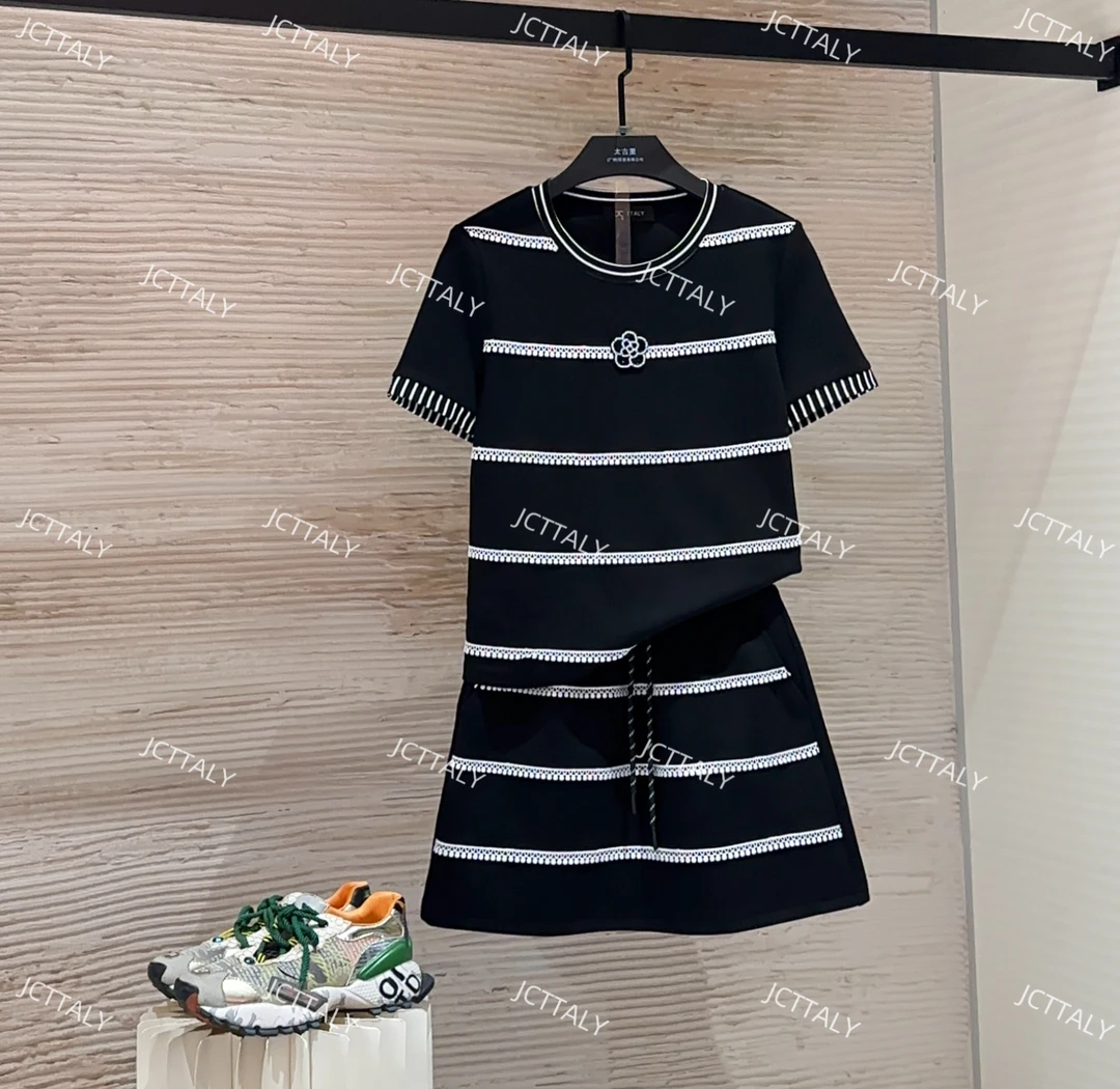 【宠粉价】夏季新款花边领套装裙两件套连衣裙裤TZ-338