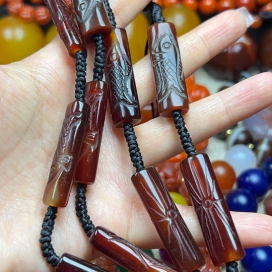 玛瑙/玉髓未镶嵌颈饰